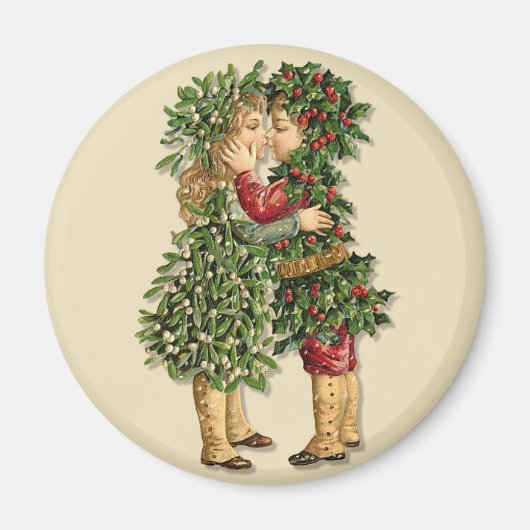 Aimant Les enfants Holly et Mistletoe (Devant)