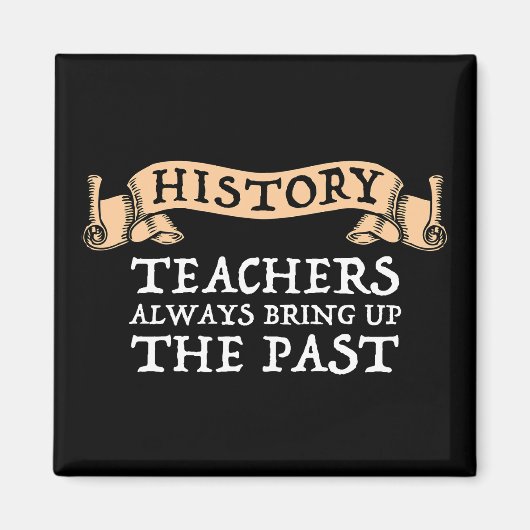 Aimant Les Enseignants En Histoire Apportent Toujours Le  (Devant)