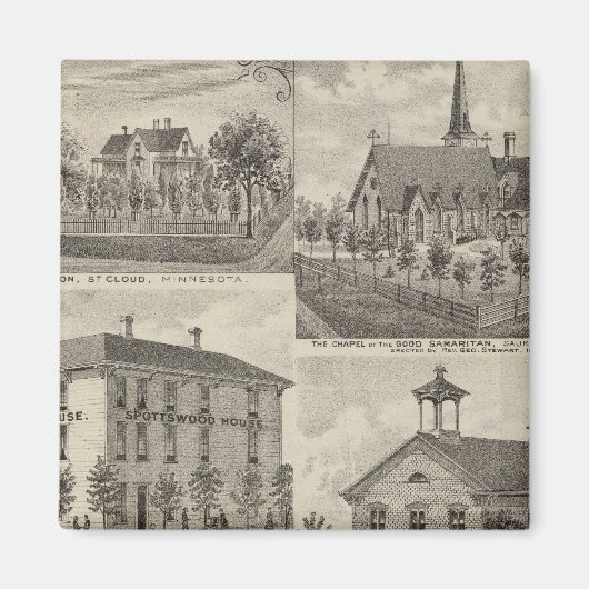 Aimant Les Environs Du Minnesota (Devant)