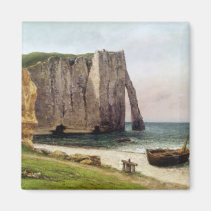 Aimant Les falaises chez Etretat, 1869