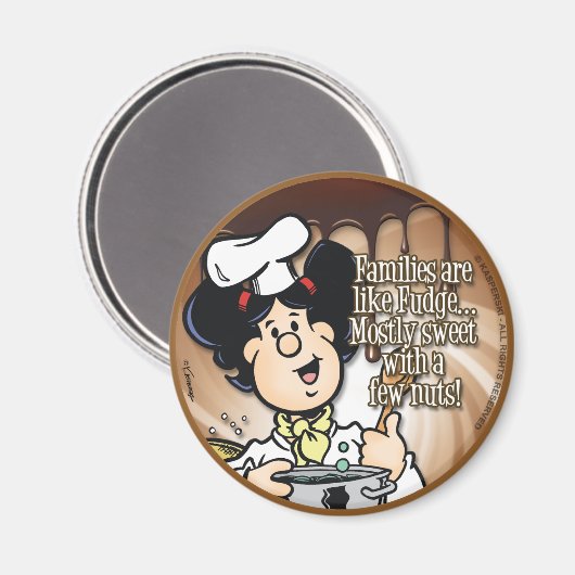 Aimant Les Familles Sont Comme Fudge (Recto/Verso)