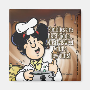 Aimant Les Familles Sont Comme Fudge