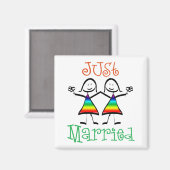 Aimant Les faveurs du mariage lesbien (Recto/Verso)