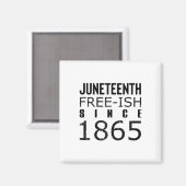 Aimant Les femmes gèlent Juneteeth depuis 1865 Histoire d (Recto/Verso)