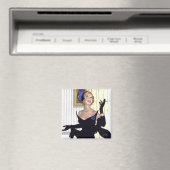 Aimant Les femmes intelligentes sont dangereuses trop 2 (In Situ (Lave-vaisselle))