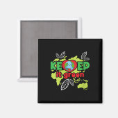 Aimant Les Femmes Le Gardent Vert - Protection De l'envir (Recto/Verso)