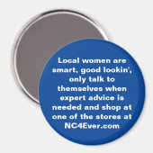 Aimant Les femmes locales sont ... (Recto/Verso)