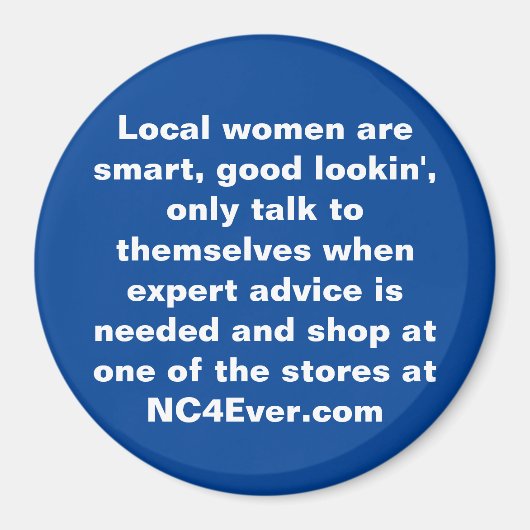 Aimant Les femmes locales sont ... (Devant)