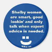 Aimant Les femmes Shelby sont ... (Devant)