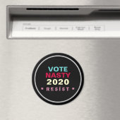 Aimant Les femmes votent NASTY 2020 RÉSISTENT À L'Aimant (In Situ (Lave-vaisselle))