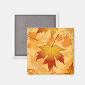Aimant Les Feuilles d'automne (Recto/Verso)