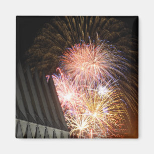 Aimant Les feux d'artifice éclatent