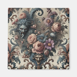 Aimant Les Fiends Formelles - Design Floral Gothique