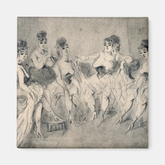 Aimant Les filles dans un Bordello (Devant)