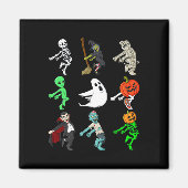 Aimant Les Filles de Halloween (Devant)