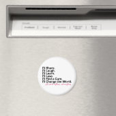 Aimant les filles peuvent faire n'importe quoi (pouvoir d (In Situ (Lave-vaisselle))