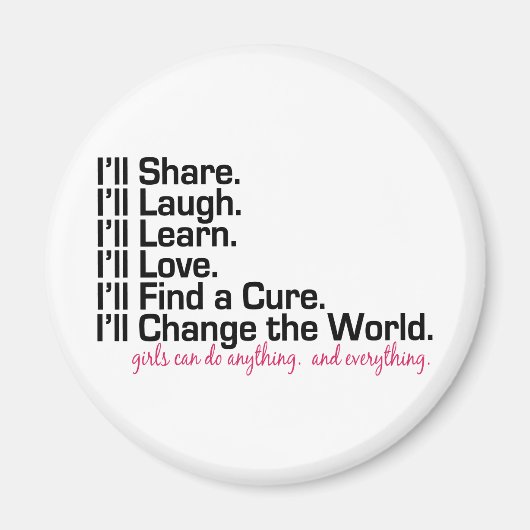 Aimant les filles peuvent faire n'importe quoi (pouvoir d (Devant)