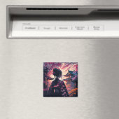 Aimant Les Fleurs de cerisiers (In Situ (Lave-vaisselle))