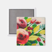 Aimant Les fleurs vivaces (Recto/Verso)