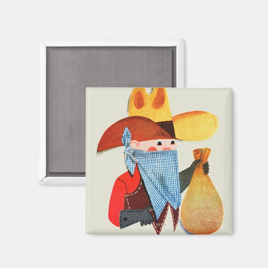 Aimant Les flics et les robots (Recto/Verso)