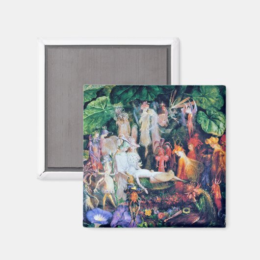 Aimant Les funérailles de la fée, John Anster Fitzgerald (Recto/Verso)