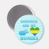Aimant Les Gaboneses sont mes Hommes (Recto/Verso)