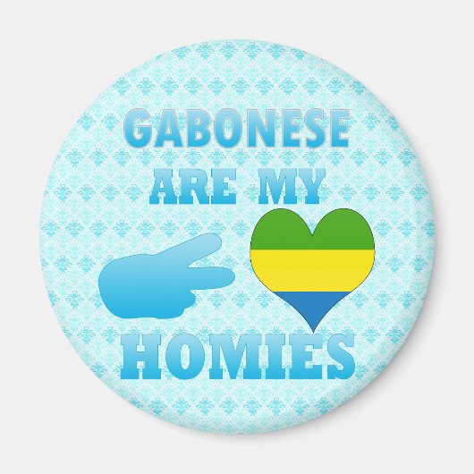 Aimant Les Gaboneses sont mes Hommes (Devant)