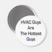 Aimant Les Gars HVAC Sont Les Plus Hotters (Recto/Verso)