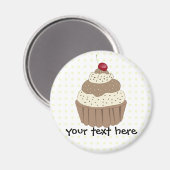 Aimant Les gâteaux mignons (Recto/Verso)