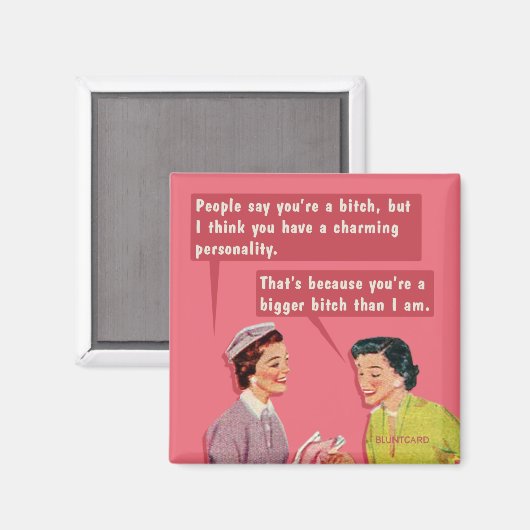 Aimant Les gens disent.... (Recto/Verso)