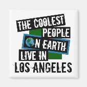 Aimant Les gens les plus cool de la planète vivent à Los  (Devant)