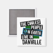 Aimant Les gens les plus froids de la Terre vivent à Danv (Recto/Verso)