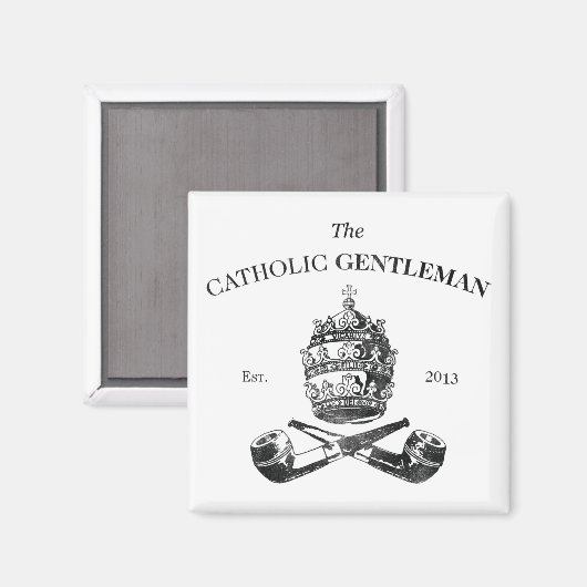 Aimant Les Gentlemans catholiques (Recto/Verso)