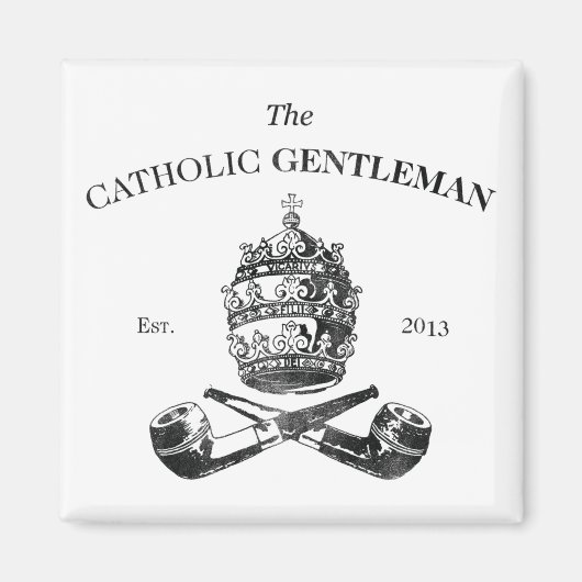 Aimant Les Gentlemans catholiques (Devant)