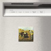 Aimant Les Gleaners - Jean-François Millet (In Situ (Lave-vaisselle))