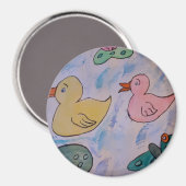 Aimant Les gouttes d'eau sur l'aimant des colliers (Recto/Verso)