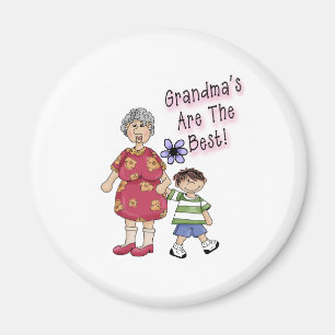 Aimant Les grand-mamans sont le meilleur