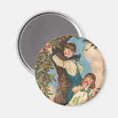 Aimant Les grimpeurs d'arbres (Recto/Verso)