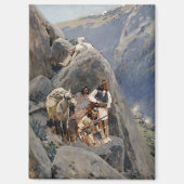 Aimant Les guerriers d'Apache : une embuscade sur la cava (Recto)