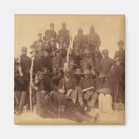 Aimant Les guerriers du buffle : la cavalerie noire améri (Devant)