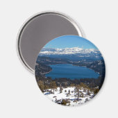 Aimant Les hautes sierras du lac Donner (Recto/Verso)