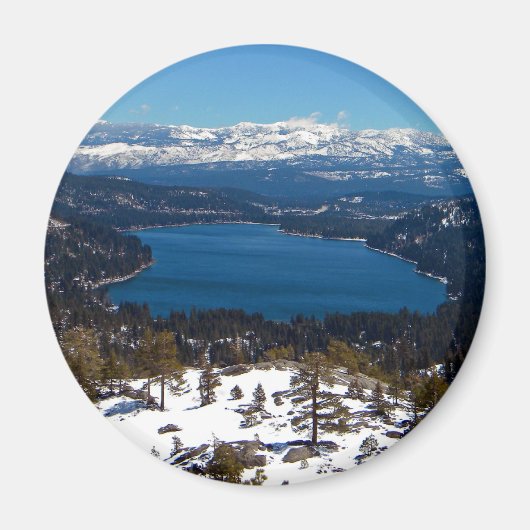 Aimant Les hautes sierras du lac Donner (Devant)