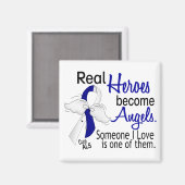 Aimant Les héros deviennent des anges ALS (Recto/Verso)