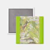 Aimant Les heureux sauterelles (Recto/Verso)