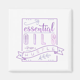 Aimant Les huiles essentielles se dépêchent alors