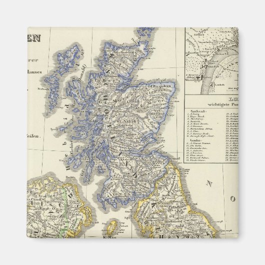 Aimant Les îles britanniques de 1066 à 1485 (Devant)