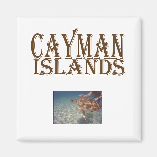 Aimant Les îles Cayman (Devant)