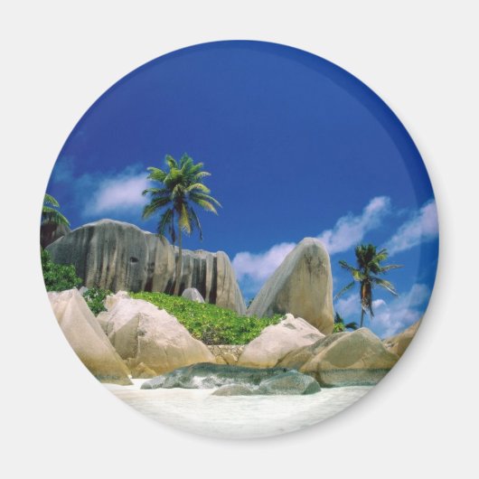 Aimant Les îles de La Digue (Devant)