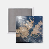 Aimant Les îles Falkland (îles Malvinas). (Recto/Verso)