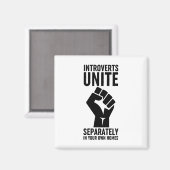 Aimant Les Introvertis S'Unissent Séparément Dans Vos Pro (Recto/Verso)